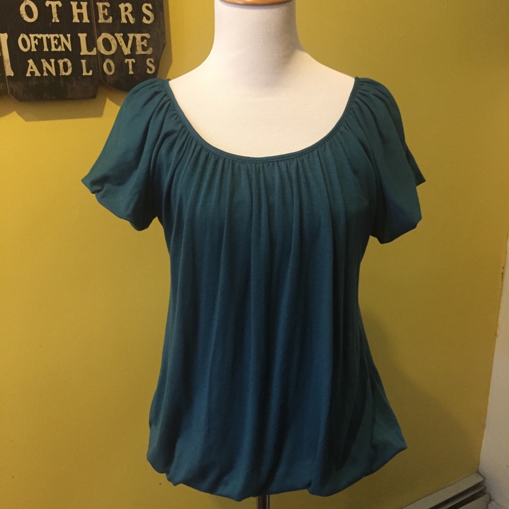 Short Sleeve Medium Top by Mon Amie